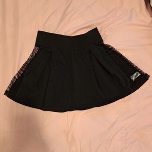 Dolls Kill Club Exx Fishnet Tennis Skirt